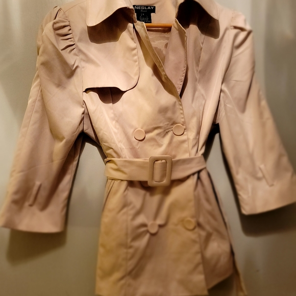 NESLAY Paris Jacket, Size: L, Color: Tan/ Cream. - Picture 4 of 7